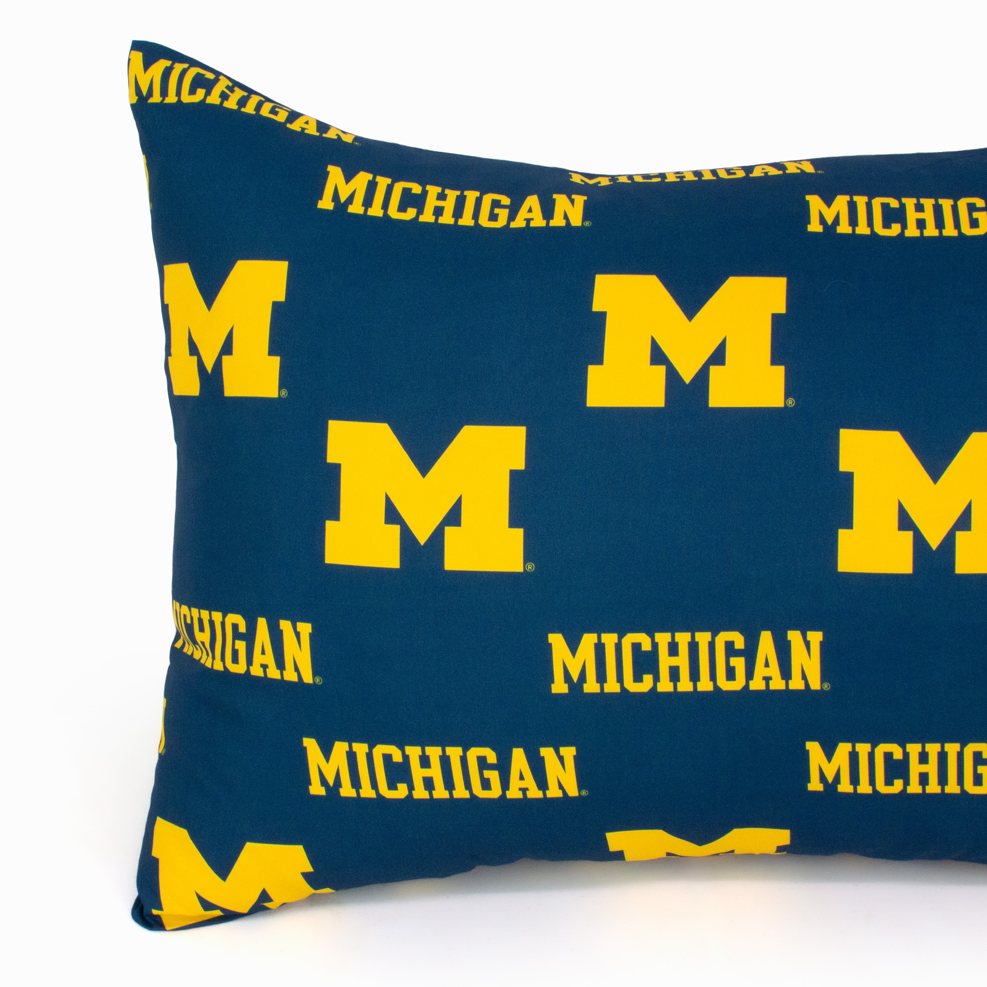Michigan Wolverines Pillowcase Pair, King, 20" x 40" (2 King Pillowcases)