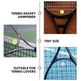 thumbnail image 3 of CATIEBYE Cute Tennis Racket Dampener 2Pcs Yellow Round for Tennis Lovers, 3 of 8