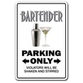 thumbnail image 1 of 5 x 7 in. Autocollant de Nouveauté - Barman, 1 of 1
