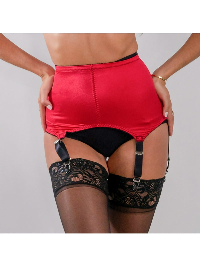 Style 3184 | Six Strap Soft Shaping Garter Belt - Walmart.com