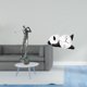 thumbnail image 2 of Figura de golfista,Estatua de golfista de resina,figura de golfista,decoración del hogar,Reloj de pared,Reloj de pared Panda Decoración del hogar Lindo Creativo,Reloj de pared con forma de, 2 of 8