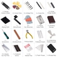 thumbnail image 2 of Kit de herramientas de guitarra LEKATO, 72 piezas, para guitarra acústica, ukelele y bajo, 2 of 6