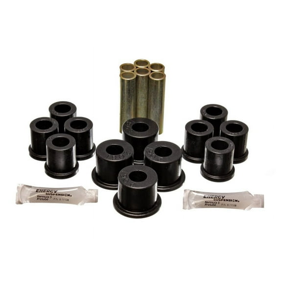 Energy Suspension Fd 4 Wd Frt Sprg Bush Set - Black Fits select: 1983-1987 FORD RANGER, 1984-1990 FORD BRONCO II