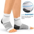 thumbnail image 4 of Calcetines de compresión para fascitis plantar (6 pares), 4 of 7