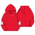 thumbnail image 4 of Girls Boys Halloween Hoodie Long Sleeve Loose Fit Sweatshirt with Pocket Party Dress, 4 of 4
