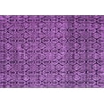 thumbnail image 1 of Ahgly Company Indoor Rectangle Abstract Purple Modern Area Rugs, 2' x 3', 1 of 4