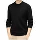 thumbnail image 3 of pstuiky camisa de manga larga para hombre, Suéter de manga larga con cuello redondo y cremallera de color liso para hombre tops de invierno para hombre xxl, 3 of 4