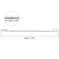 thumbnail image 2 of Uxcell 10Pack Lanyard Cable Wire Rope, 20cm x 1.5mm Stainless Steel Wire Cable with Loops Security Steel Cable, Silver, 2 of 5
