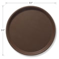 thumbnail image 5 of Jubilee 11" Round Restaurant Serving Trays (Set of 4), Brown - NSF Food Service Trays, 5 of 7