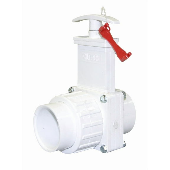 Valterra 6114X 1.5" Slip x Union Slip Gate Valve Assembly w/ Gate Keeper