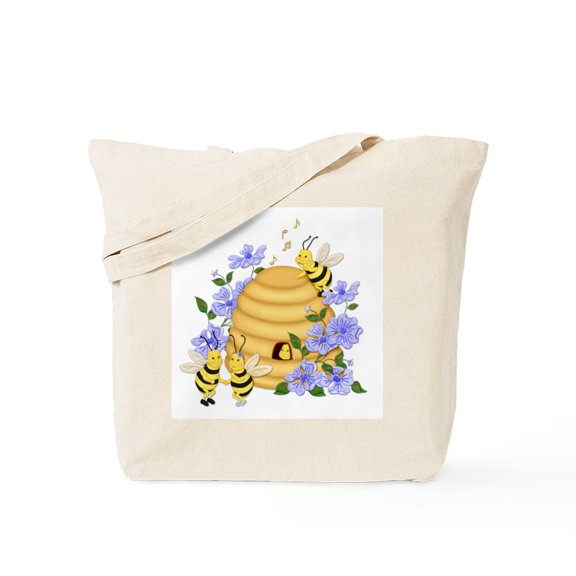 CafePress - Honey Bee Dance Tote Bag - Unisex Canvas Tote Bag, Beige, 1-Piece