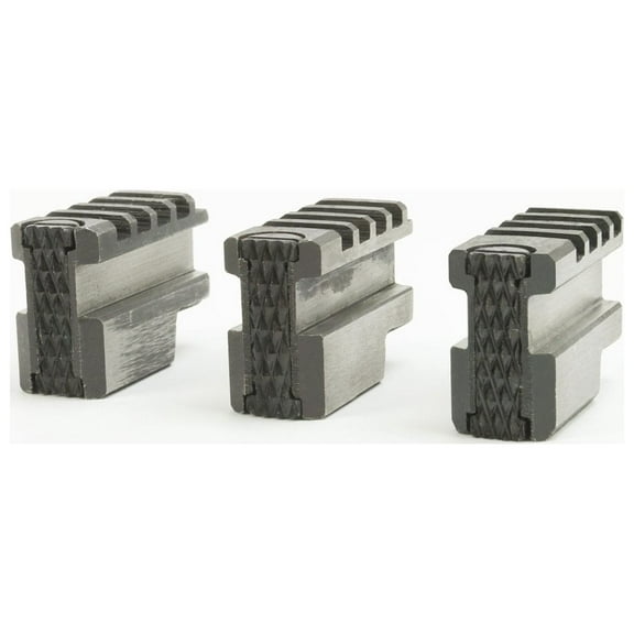 Steel Dragon Tools® 1215 Chuck Jaws & Inserts for Pipe Threading Machine