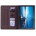 thumbnail image 4 of SaniMore Wallet Case for Lenovo Tab M10 (3rd Gen) 10.1" TB-328F 2022, PU Leather Magnetic Closure Cover Support Pencil Holder Card Slot & Kickstand Full Body Protective Shell, Brown, 4 of 6