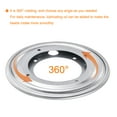 thumbnail image 4 of Uxcell Metal Lazy Susan Turntable Rotating Swivel round Shape 5.3inch Silver Tone, 4 of 6