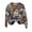 Grey, variant on Birdeem Women's Casual Long Sleeve Sweatshirt Crewneck Vacation Christmas Stereoscopic Embroidery Printing Cute Loose Tops