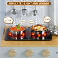 thumbnail image 4 of Arlopu Kids Pretend Play Kitchen Set, Ultimate Interactive Cooking Toys with Telephone, Utensils, Oven & Sink, Realistic Light & Sound, 4 of 9
