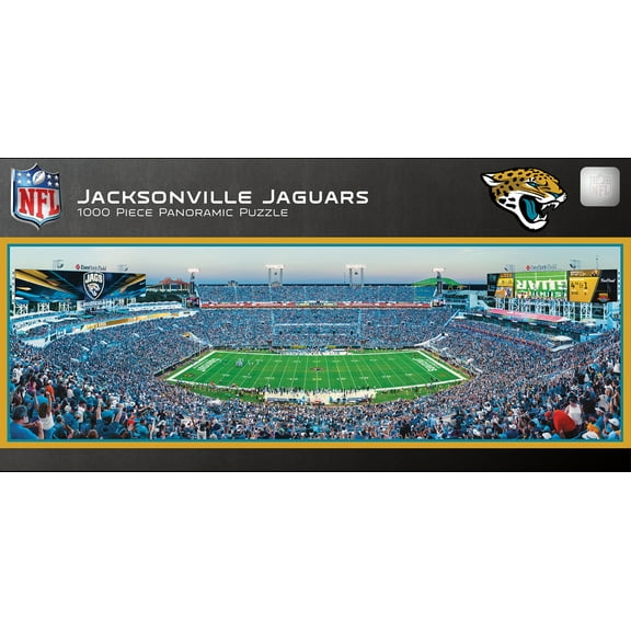 Jacksonville Jaguars 1000-Piece NFL Stadium Panoramic Puzzle