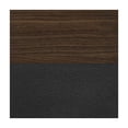 thumbnail image 2 of Regency Kee 30" Square Breakroom Table- Neo Walnut/ Chrome & 4 'M' Stack Chairs- Black, 2 of 8