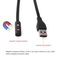 thumbnail image 3 of Watch Charging Cable for Pebble Round Steel 2 SE Smartwatch with Magnetic Interface USB 1-Meter, 3 of 4
