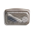 thumbnail image 1 of Bolsa de maquillaje Stasher Premium Silicona Reutilizable Taupe 350 ml, 1 of 8