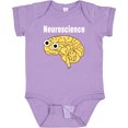 thumbnail image 3 of Inktastic Neuroscience Brain White Text Boys or Girls Baby Bodysuit, 3 of 5