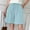 Light Blue, variant on Sakmal High Waisted Shorts for Women Bermuda Wide Leg Yellow Comfy Cotton and Linen Knee Length Shorts with Pockets