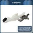 thumbnail image 5 of Unique Bargains Brake Master Cylinder with Reservoir No.KDY34340Z for Mazda CX-5 2013-2021 Hydraulic Master Cylinder Silver Tone Aluminum Alloy 1 Pcs, 5 of 7