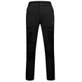 thumbnail image 2 of Little Donkey Andy Women's Fleece Lined Hiking Ski Snow Pants, Winter Windproof Softshell Pants, Warm and Water Repellent Black XS, 2 of 7
