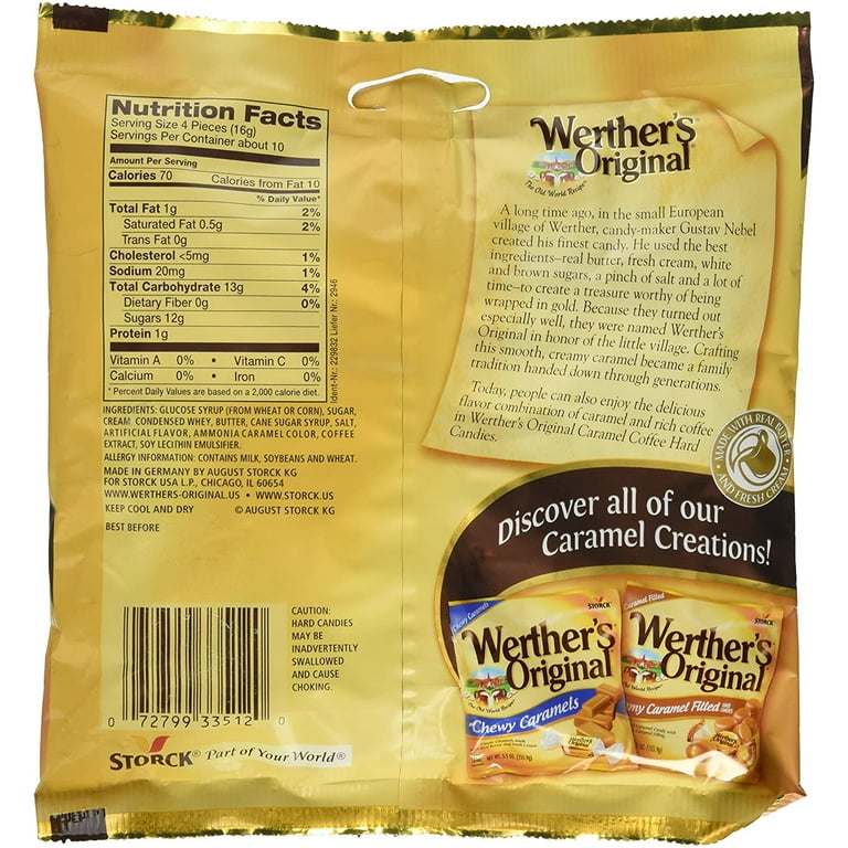 Werther's Original Coffee Candy Nutrition Information edu.svet.gob.gt