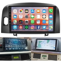 Car Stereo 2GB 32GB Android 15 9in Screen for Hyundai Sonata NF 2004-2008 Built-in with CarPlay Android Auto GPS Bluetooth WiFi FM/RDS SWC AHD Backup Camera