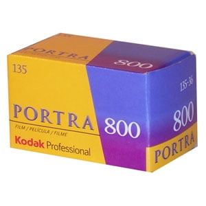 2 Rolls Kodak Professional Portra 800 Color Negative 35mm Film 