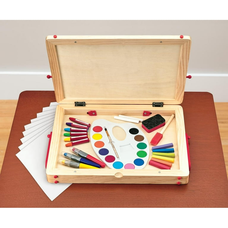 Faber-Castell Tabletop Art Studio, Double-Sided, Art Kit for Child