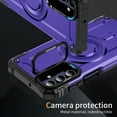 thumbnail image 4 of for Samsung Galaxy A54 5G Armor Case with Kickstand, Luxury Military-Grade Drop Protection Heavy Duty Magnetic Phone Case, Compatible with MagSafe Accessories, for Samsung Galaxy A54 5G - Purple, 4 of 7