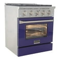 thumbnail image 3 of Kucht Professional 30" Stainless Steel Natural Gas Range in Blue and Silver, 3 of 14