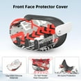 thumbnail image 2 of Hard Shell Protector Case Cover for Meta/Oculus Quest 3, VR Accessories for Quest 3 (Red Mecha) - Enhanced Comfort Silicone Grip Protectors, Soft Shell Skin, Facial Interface & Lens Guard, 2 of 6