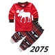thumbnail image 1 of Pijamas de Navidad para bebés y niñas, conjunto de pijamas de Navidad de Papá Noel, ropa de dormir de algodón para niños pequeños, ropa de dormir de Año Nuevo para niños, conjunto informal, 1 of 4