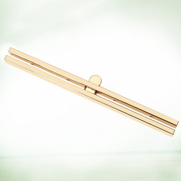 AURARMLET Marco Para Cartera Dorado De Aleación Con Metálico Para Fabricación De Bolsos Y Monederos
