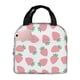 thumbnail image 1 of Easygdp Strawberry Bolsa Térmica Premium - Tela Oxford Impermeable, Gran Capacidad, Bolsillo Frontal, Unisex para Trabajo, Escuela, Actividades al Aire Libre y Picnics, 1 of 8