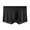 1419#Black, variant on Men's Viscose Ice Silk Boxer Briefs Seamless Super Soft Breathable Comfort Trunks Light Blue 2XL