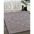 thumbnail image 2 of Ahgly Company Indoor Rectangle Mid-Century Modern Rose Purple Oriental Area Rugs, 5' x 7', 2 of 6