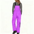 thumbnail image 5 of Snow Pants Womens Sevevn Womens Insulated Snow Bibs Waterproof Winter Ski Pants Snowboarding Overalls, 5 of 8