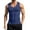#01-Navy, variant on Mens Compression Shirt , Seamless Shapewear Vest, Gynecomastia Tummy Control Undershirt, Workout Tank Top