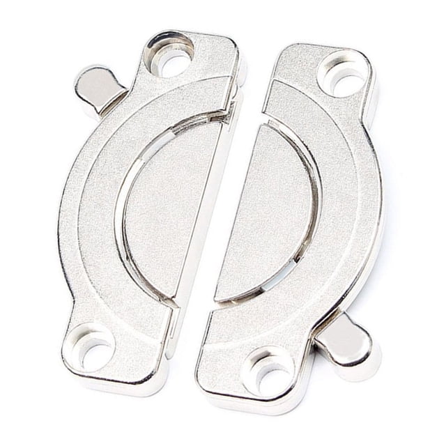 Lefu 2 Pack Zinc Alloy Table Buckle Connectors, Table Board Connector Hardware Accessories Heavy Duty Zinc Alloy