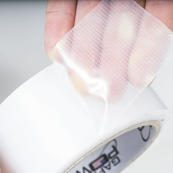 Gaffer Power, Transparent Duct Tape, 2" X 20 Yards MADE IN THE USA