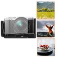 thumbnail image 4 of Quick Release L Plate Vertical Hand Grip Holder Inch Screws for Fuji X M1 X A1 X A2 Camera Black Photography Video Clamp, 4 of 8