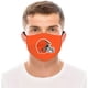 thumbnail image 1 of Mascarilla facial con impresión 3D de los Cleveland Browns con filtro insertable, 1 of 1
