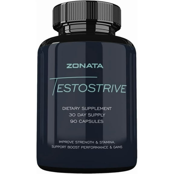 Testostrive Advanced Formula, TestoStrive Pills, Testostrive Dietary Supplement, 90 Capsules