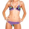thumbnail image 2 of Halloween Font Detachable Sponge Adjustable Strap Bikini Set Two-Pack, Beach & Pool Scenes, Bikinis Swim Suits, 2 of 6