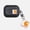 B, variant on Minimalist Dark Gray Silicone AirPods Pro 2 3 4 Case, Lanyard Keychain Hole