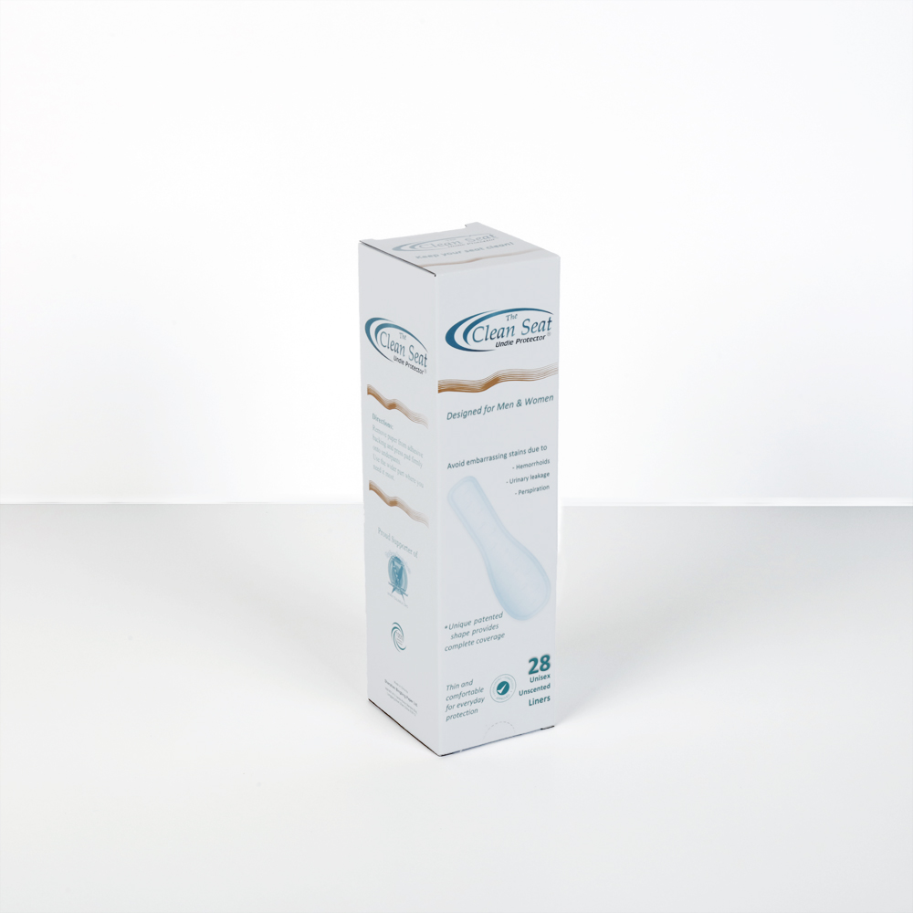 The Clean Seat 28 Pack Unscented Unisex Sanitary Pad